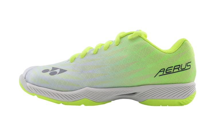 YONEX POWER CUSHION AERUS Badminton Shoes Unisex Low-Top Gray Yellow