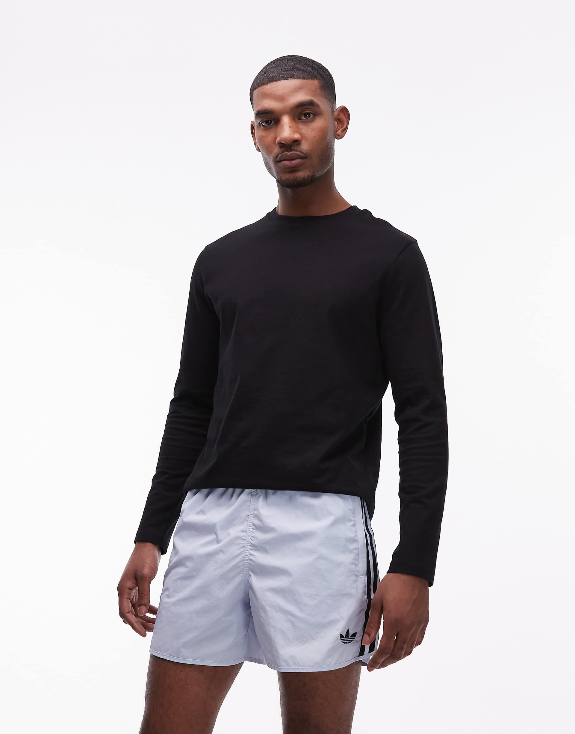 adidas Originals sprinter shorts in blue
