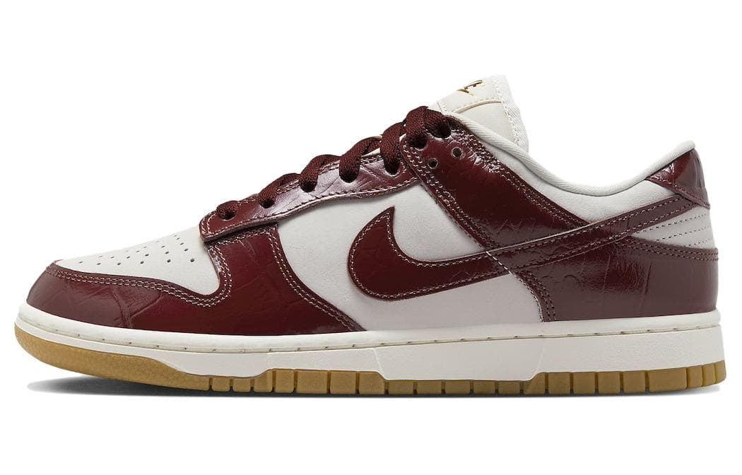Nike Dunk Low Lx Dark Team Red Croc Women's