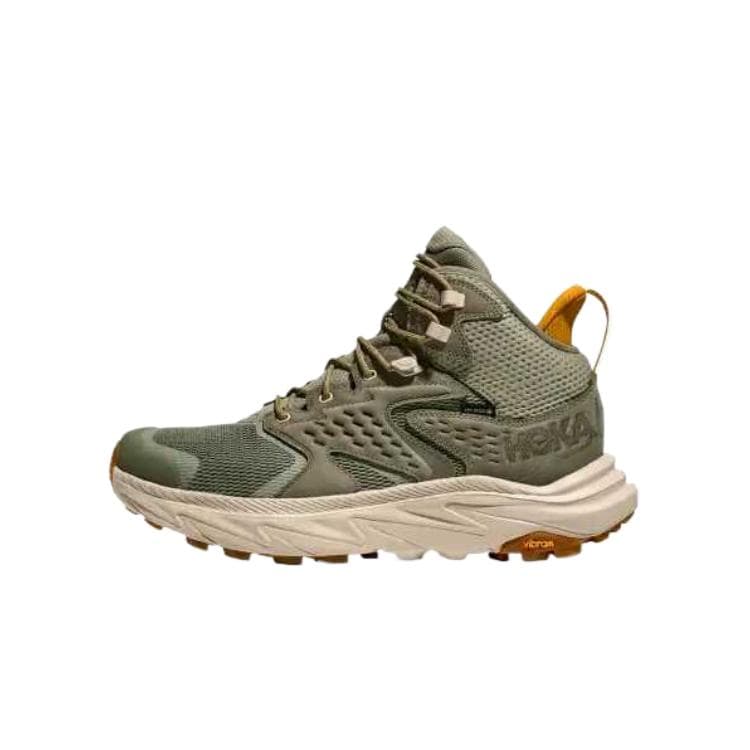 HOKA ONE ONE Anacapa 2 Comfort Mesh Cushion Mid-Top Running Shoes Men's Green