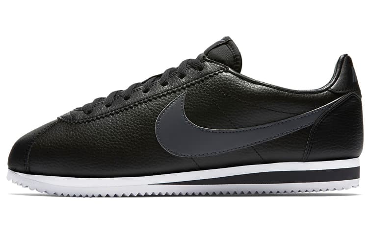 Nike Classic Cortez Leather Black/Dark Grey White