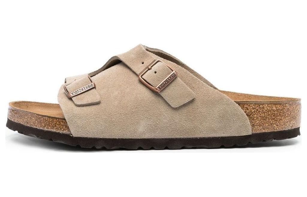 Birkenstock Zrich Suede Leather 'Stone Coin'