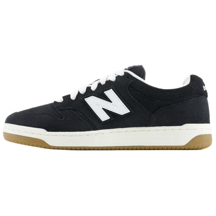 New Balance NB 480 Comfortable Versatile Wear-Resistant Low-Top Skate Shoes Unisex Black