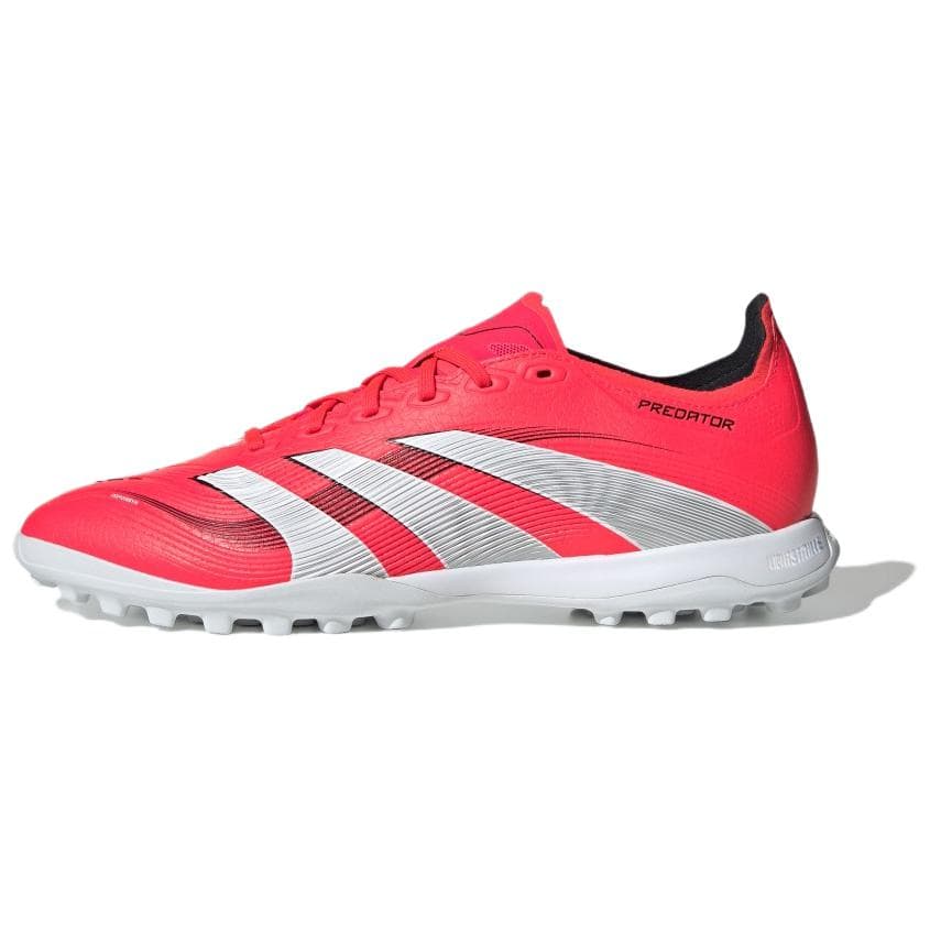Adidas PREDATOR LEAGUE TF Rubber Broken Studs Anti-Slip Wear-Resistant Soccer Shoes Unisex Red White