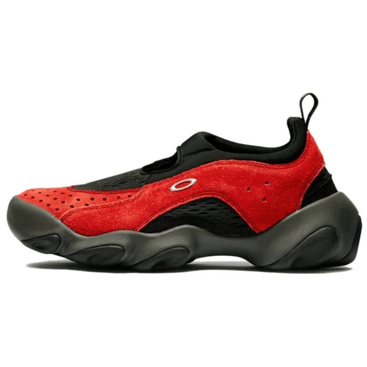Oakley Factory Team Trendy Comfort Wear-Resistant Breathable Low-Top Casual Shoes Men's Red