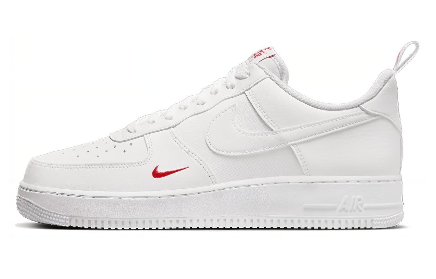 Nike Air Force 1 '07 'White University Red'