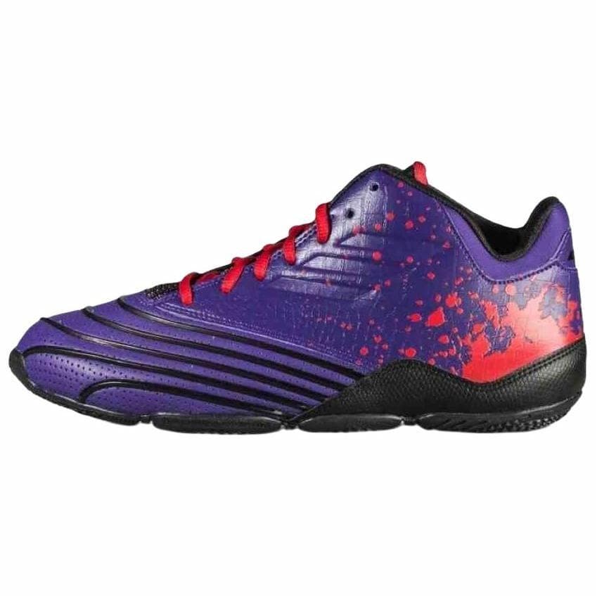 Adidas Return Of The Mac Anti-Slip Wear-Resistant Low-Top Basketball Shoes Men's Imperial Purple