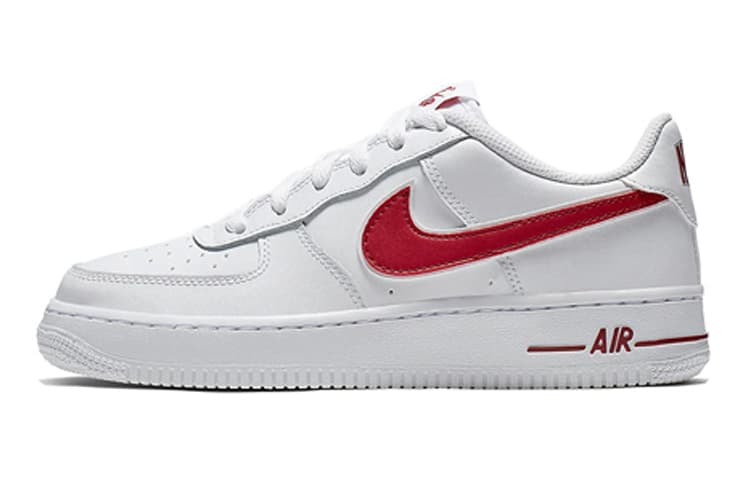 Nike Air Force 1 Low White Gym Red GS