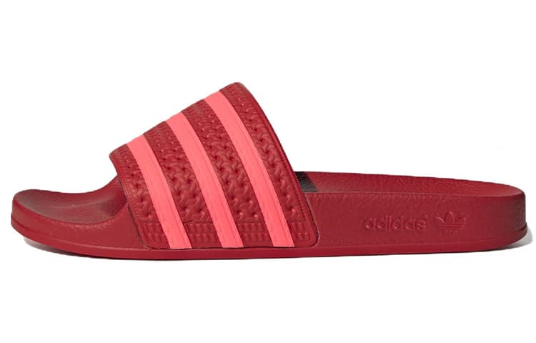 Adidas Originals Adilette Slide 'Scarlet' Women's