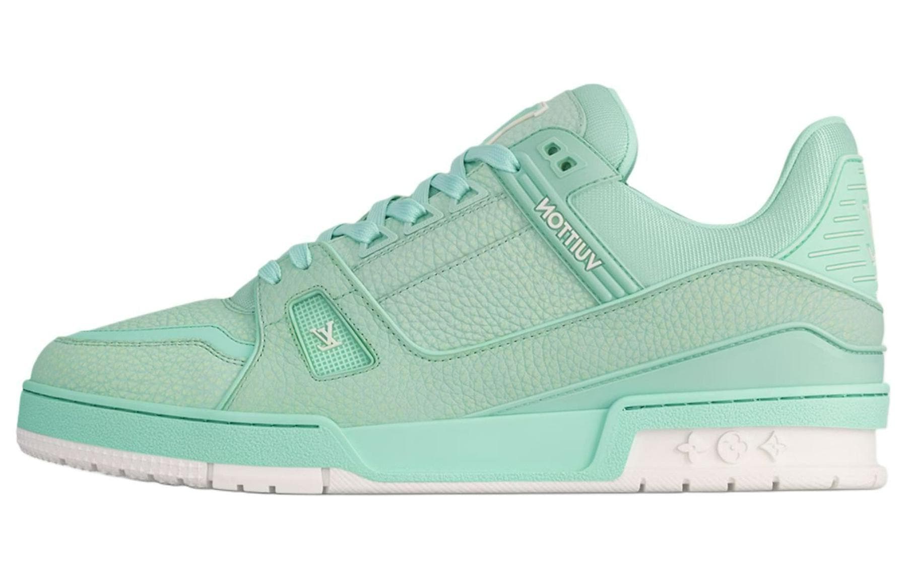 LOUIS VUITTON LV Trainer Mint Green White