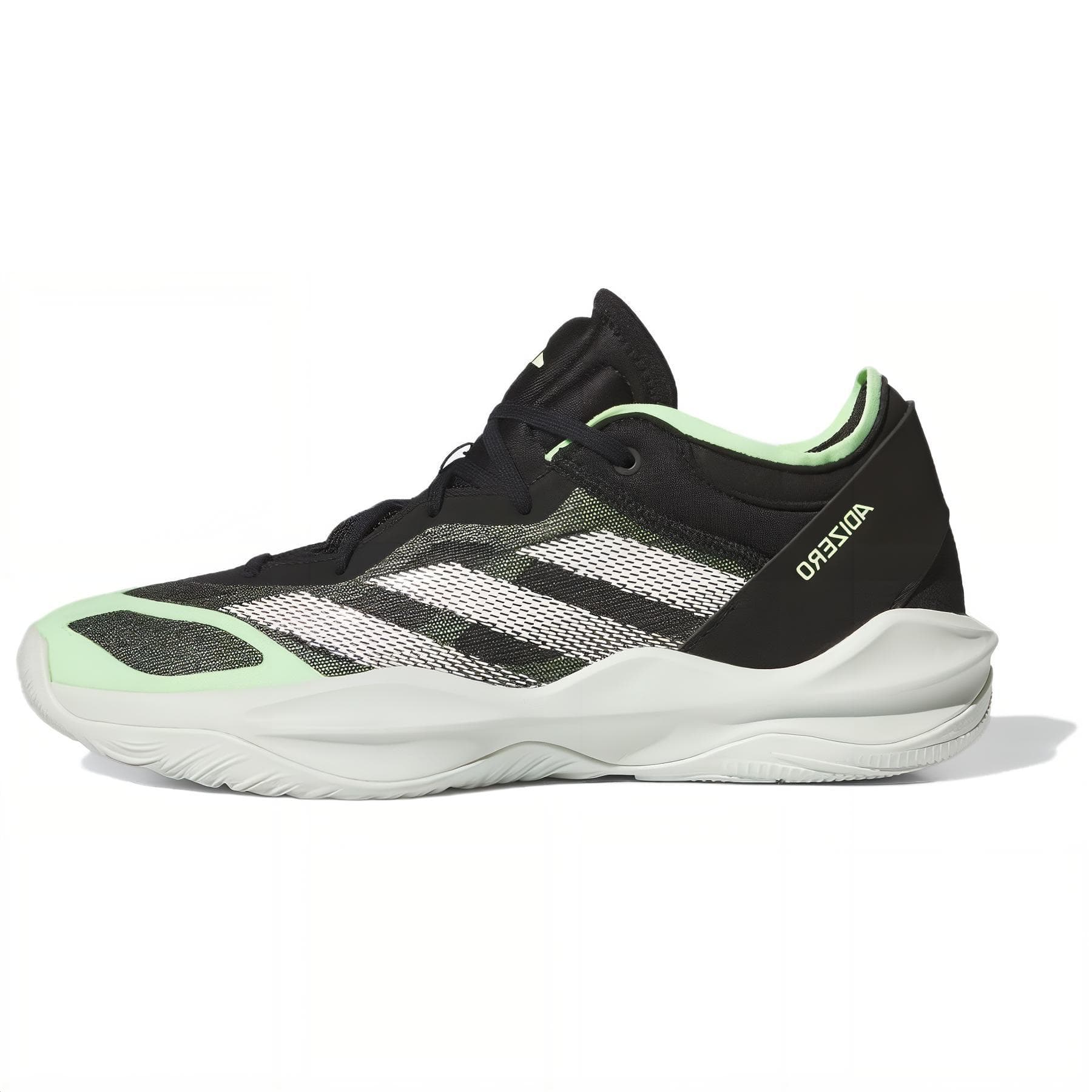 Adidas Adizero Select 2.0 Low Core Black Cloud White Green Spark