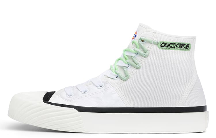 Dickies Canvas Shoes Women's High-Top White