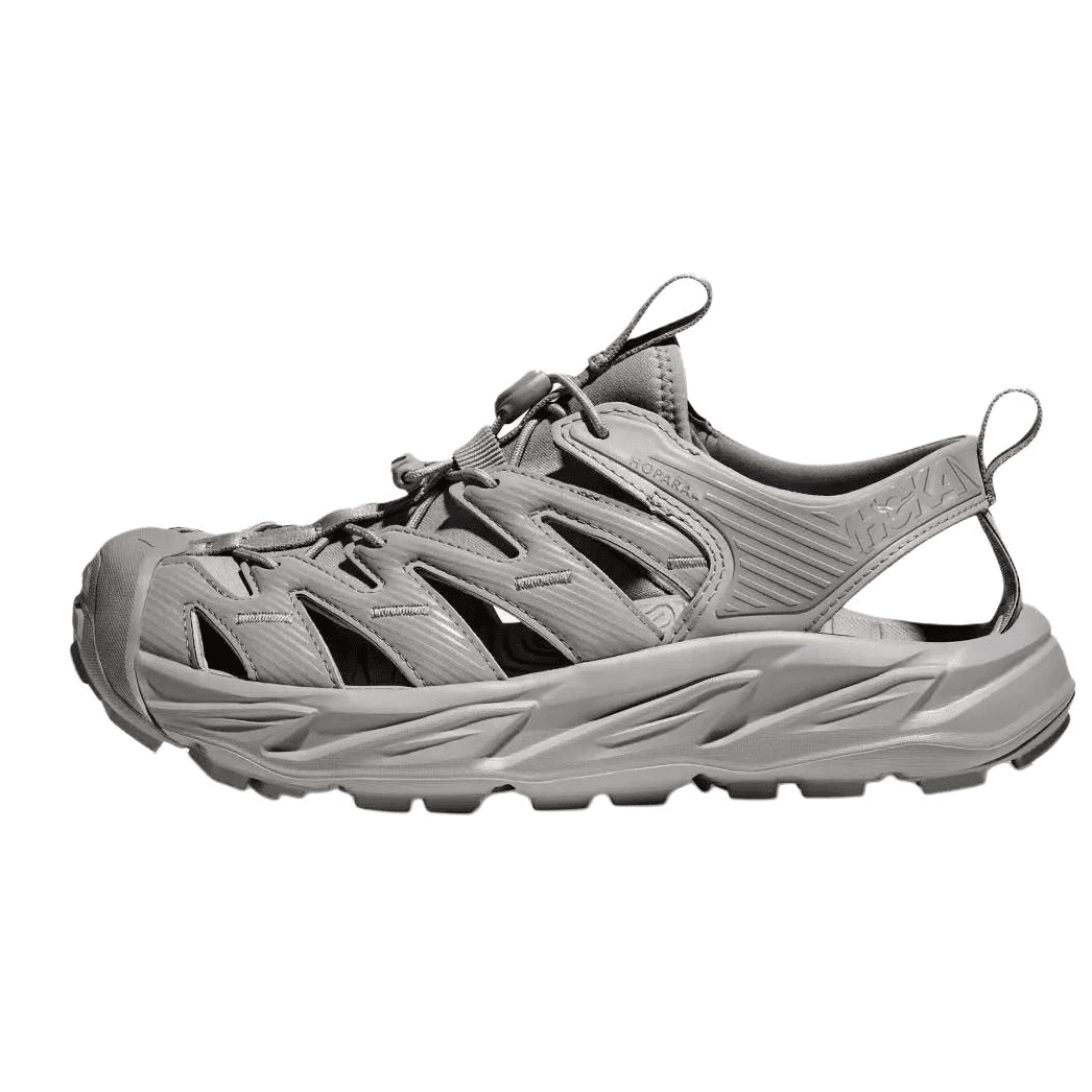 HOKA ONE ONE Hopara Series Rubber Fashion Comfort Anti-Slip Breathable Water Shoes Unisex Gray