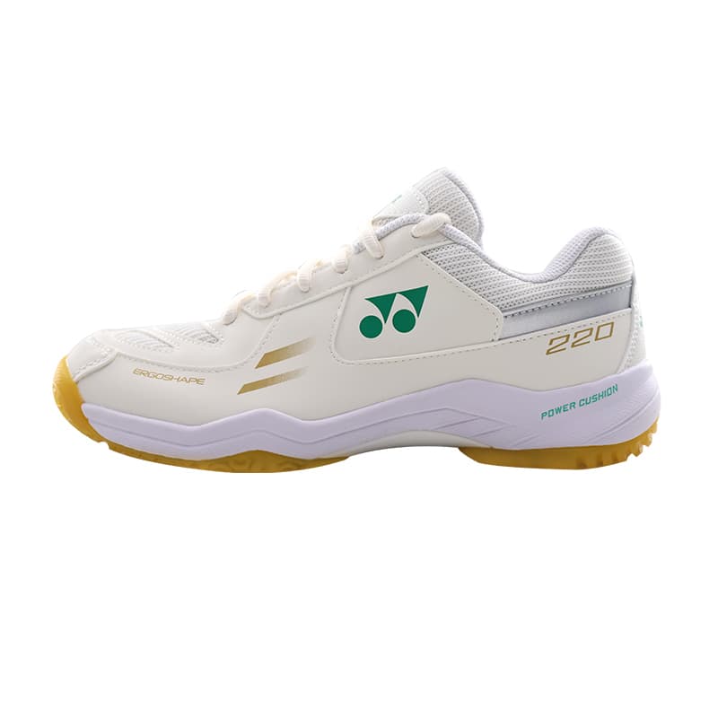 YONEX Power Cushion Wear-Resistant Slip-Resistant Breathable Cushioning Coverage Low-Top Badminton Shoes Unisex Ecru