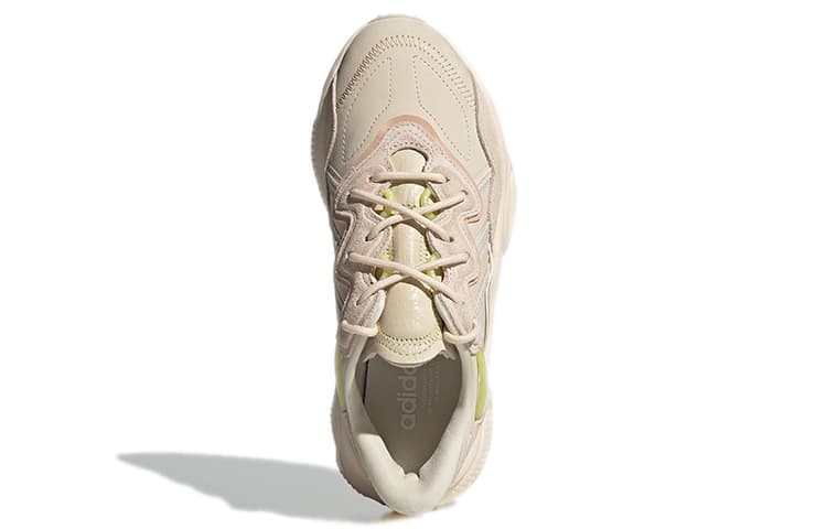 Adidas Originals Ozweego Running Shoes Beige Women's