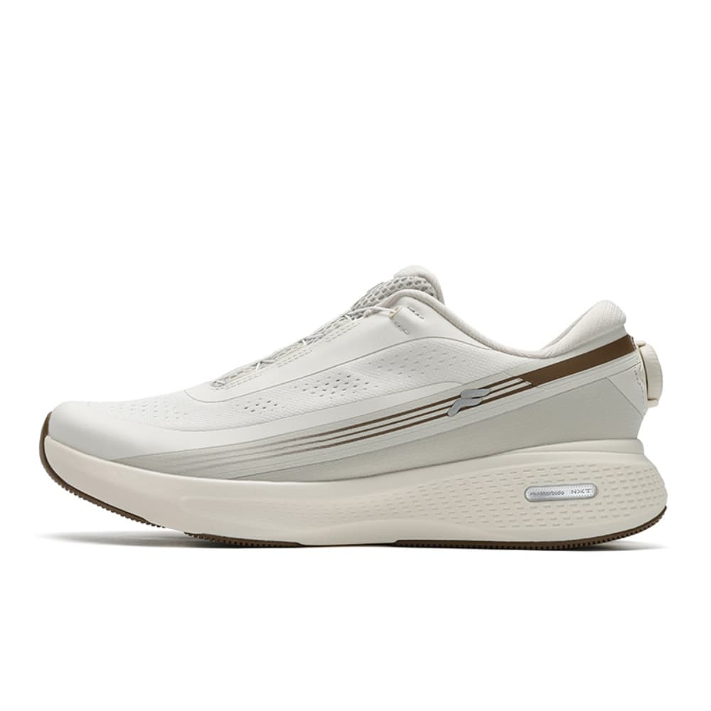 FILA Sport Function BOA NUVOLE RUN 3+ Fashion Premium Classic Comfortable Versatile Fabric Wear-Resistant Breathable Low-Top Running Shoes Men's Off-White