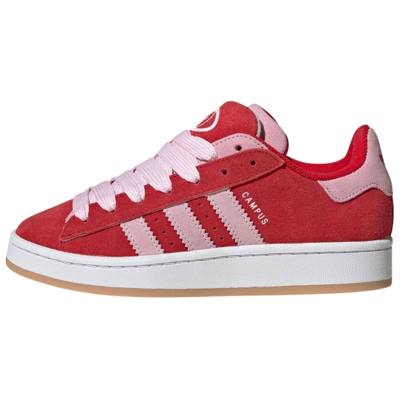 adidas originals CAMPUS 00s Double Tongue Comfort Fashion Wear-Resistant Low-Top Skate Shoes Unisex Red Pink