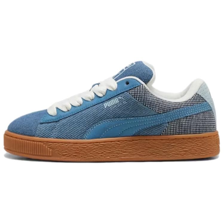 PUMA Suede XL Non-slip Lightweight Low-Top Skateboard Shoes Unisex Blue