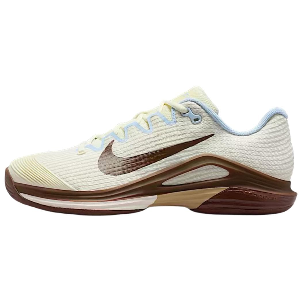 Nike Vapor 12 Comfortable Fit Responsive Low-Top Tennis Shoes Women's Off-White