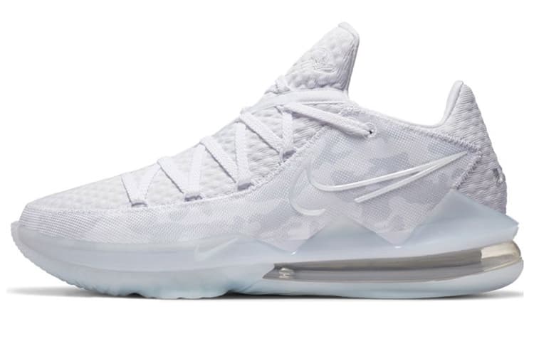 Nike LeBron 17 Low White Camo