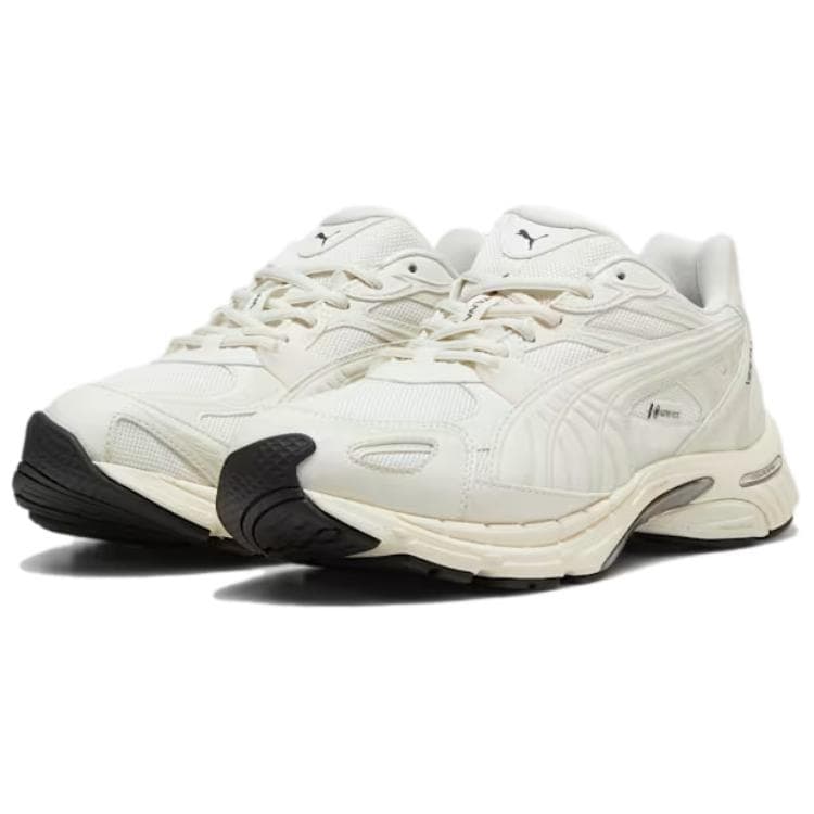 PUMA Anti-Slip Wear-Resistant Low-Top Casual Running Shoes Unisex White