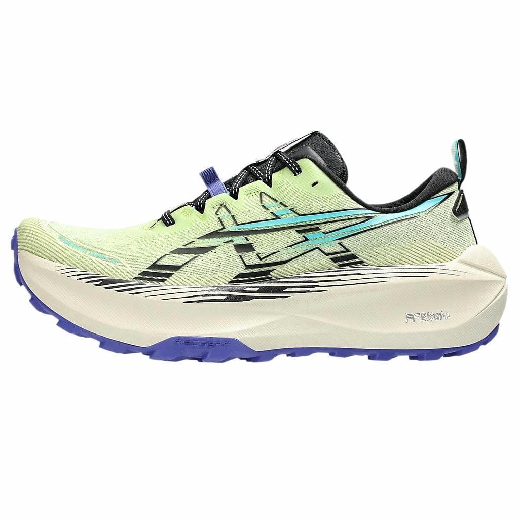 Asics TRABUCO Max 4 Cushioning Low-Top Running Shoes Men's Black Green
