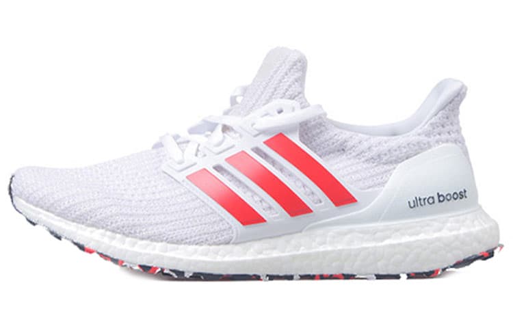 adidas Ultra Boost 4.0 Cloud White Active Red