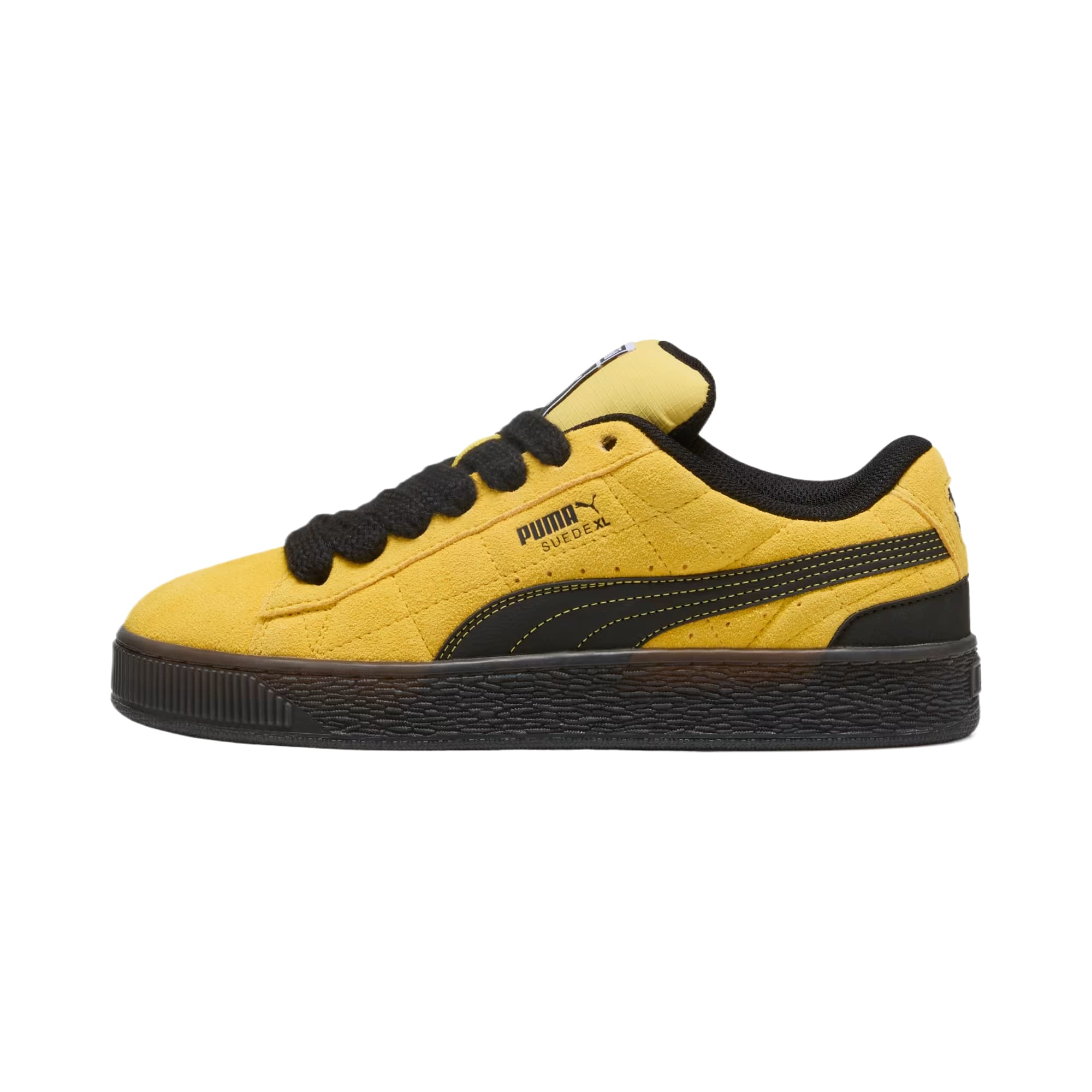 PUMA Suede XL Cowhide Fabric Synthetic Leather SK8TE Wrld Trendy Fashion Casual Classic Low-Top Skate Shoes Unisex Yellow