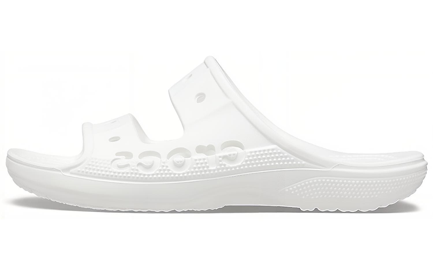 Crocs Fashion Casual Unisex White Slippers