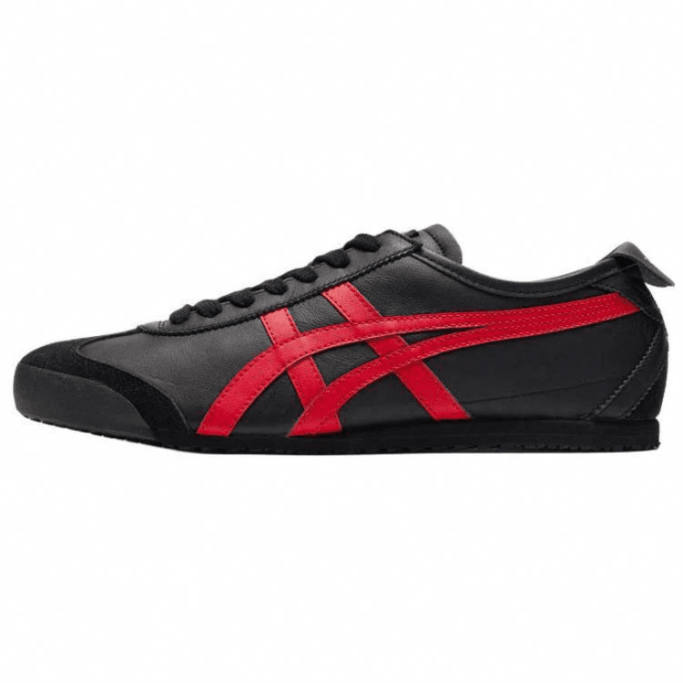 Onitsuka Tiger MEXICO 66 Anti-Slip Wear-Resistant Low-Top Casual Shoes Unisex Black