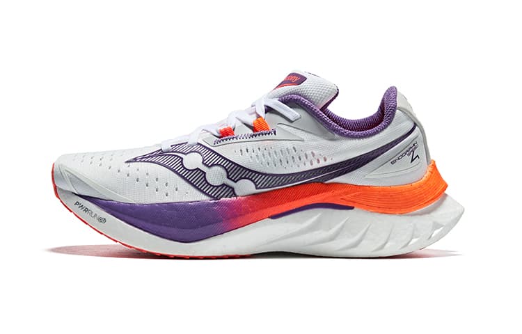 Saucony Endorphin Speed 4 White Violet Women's