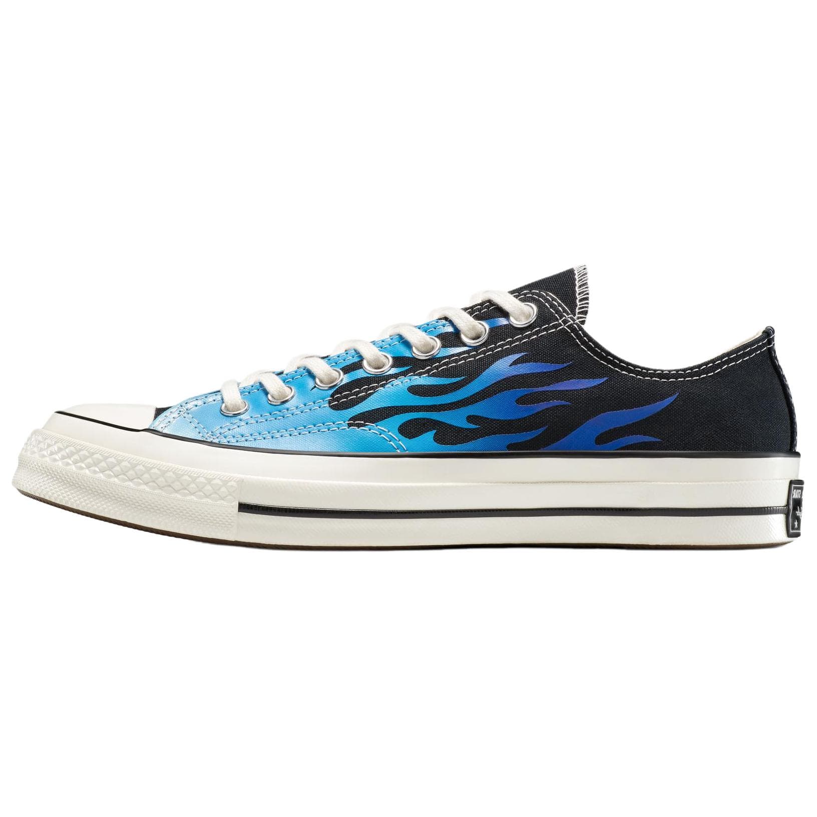Converse Chuck 70 Comfortable Versatile Wear-Resistant Low-Top Canvas Shoes Men's Black
