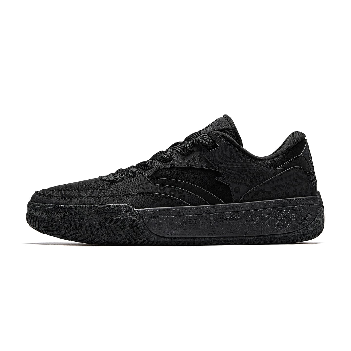 Anta Kyrie CODE Series Hélà CODE 'Black Warrior' Basketball Lifestyle Casual Sneakers Men's Basic Black