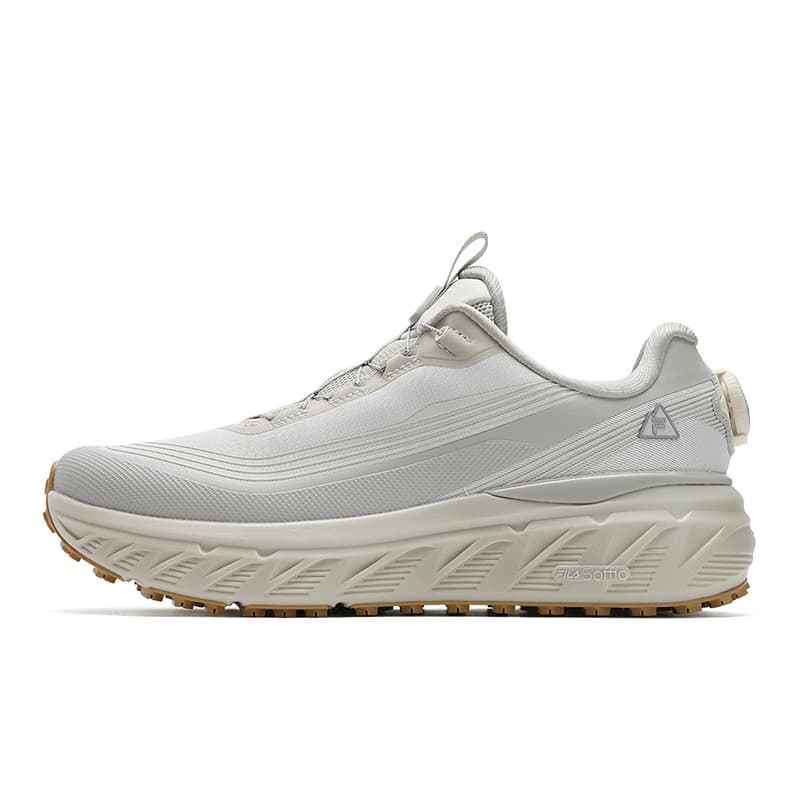 FILA BOA EXPLORER 1+ Comfortable Versatile Low-Top Casual Trail Running Shoes Men's Gray
