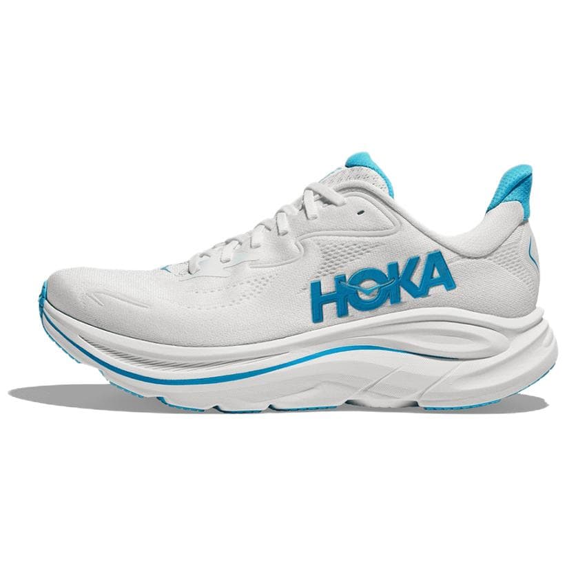 HOKA ONE ONE CLIFTON 10 Comfort Versatile Shock-Absorbing Wear-Resistant Low-Top Casual Running Shoes Men's White