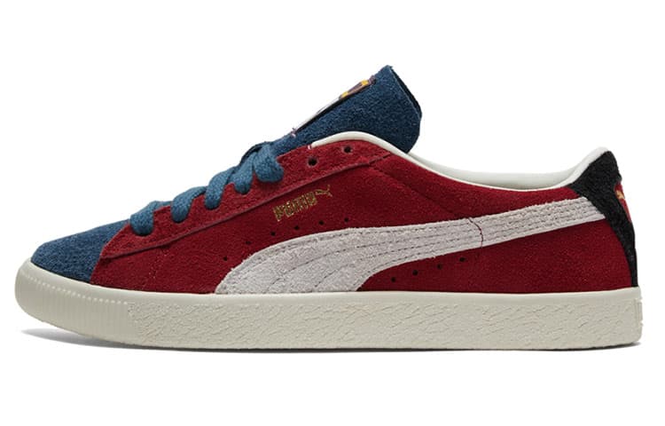 PUMA Suede Vintage 'WTFormstrip - Intense Red Sweet Grape'