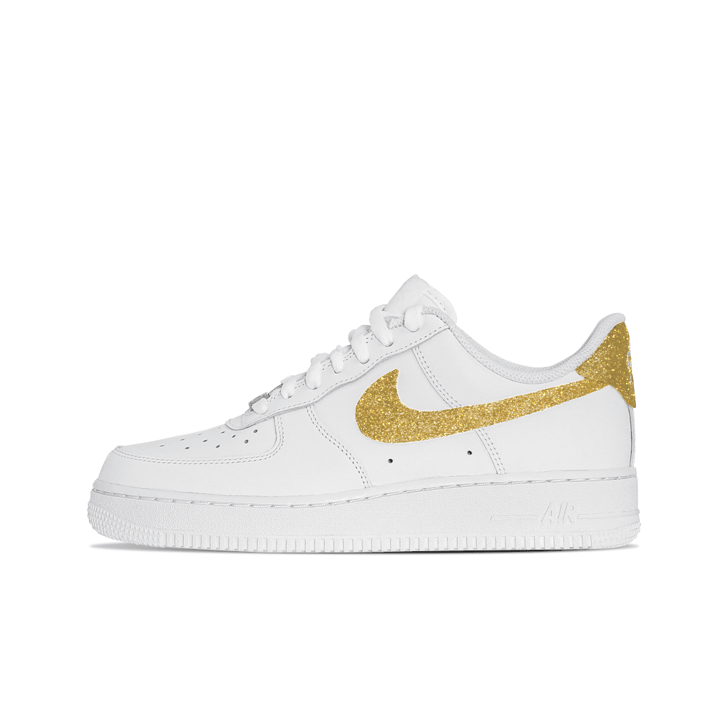 Nike Custom Air Force 1 'Flash Diamond' All-Over Stars American Y2K Millennium Minimalist Oximake Anti-Slip Low-Top Sneakers Unisex White