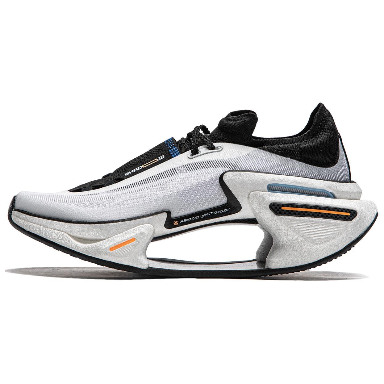 LiNing Shadow 3.0 Low Top Running Shoes Unisex Black White
