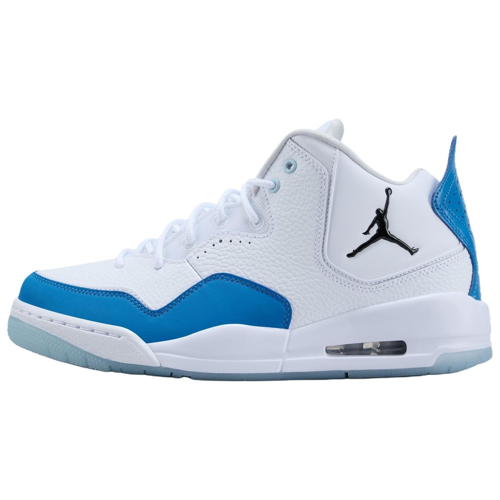 Jordan Courtside 23 Versatile Comfortable Mid-Top Basketball Shoes Men's White Blue