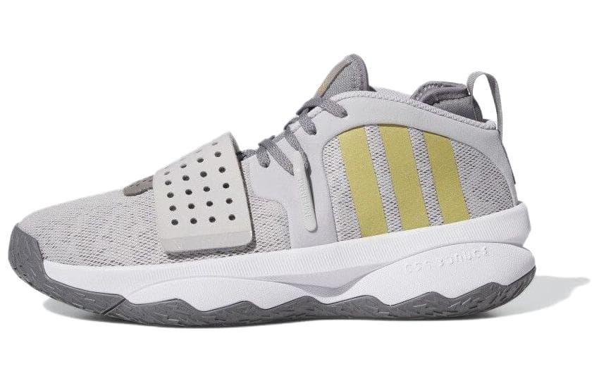 adidas Dame 8 Extply Light Solid Grey Gold Metallic
