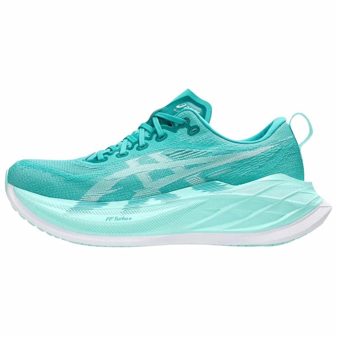 Asics SUPERBLAST 2 Anti-Slip Wear-Resistant Low-Top Casual Running Shoes Men's Cyan