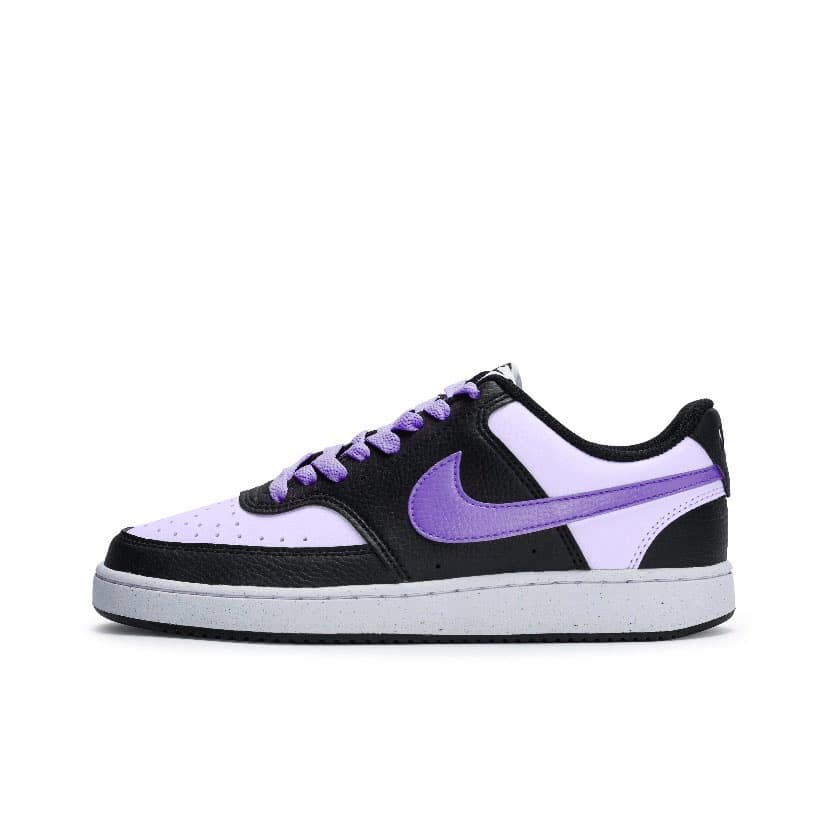 Nike Court Vision Low Skateboard Shoes Unisex Low-Top Black