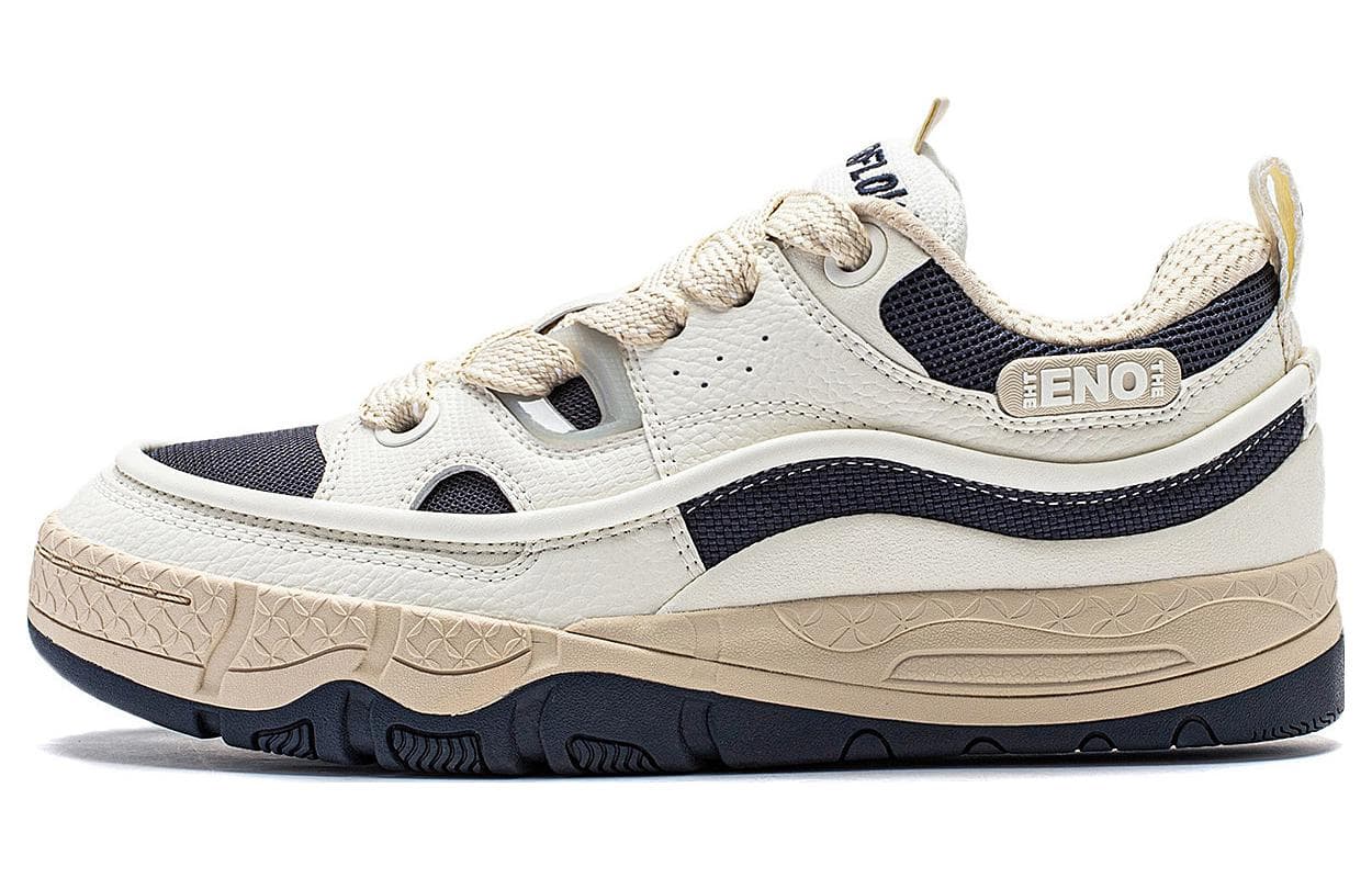 LINING CF Casual Shoes Men Low-Top Beige White