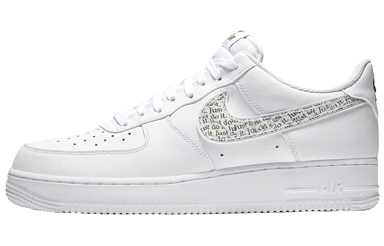 Nike Air Force 1 Low Just Do It Pack White Clear