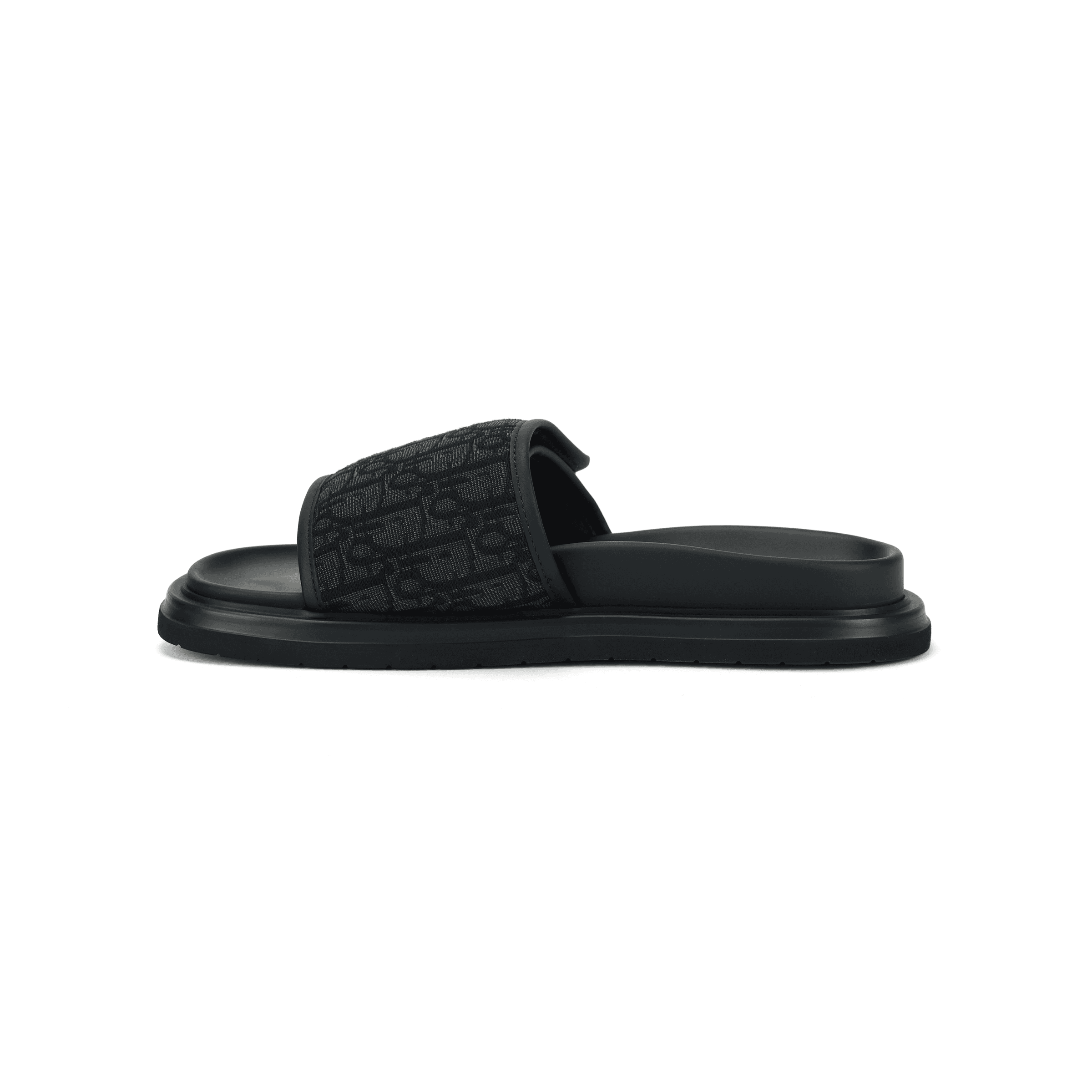 DIOR Aqua Slide Slippers Men's Black