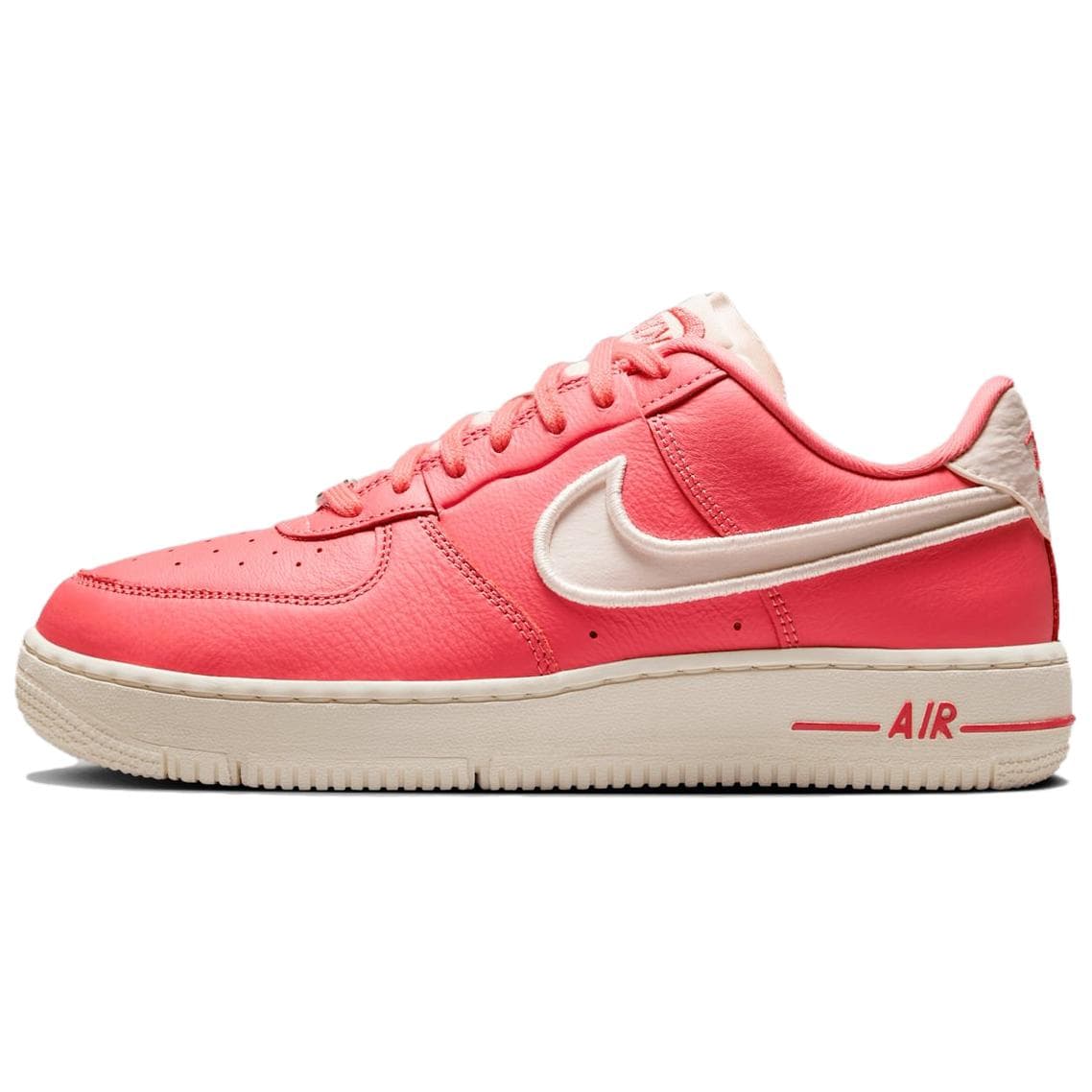 Nike Air Force 1 Anti-Slip Wear-Resistant Low-Top Skateboard Shoes Women's Red