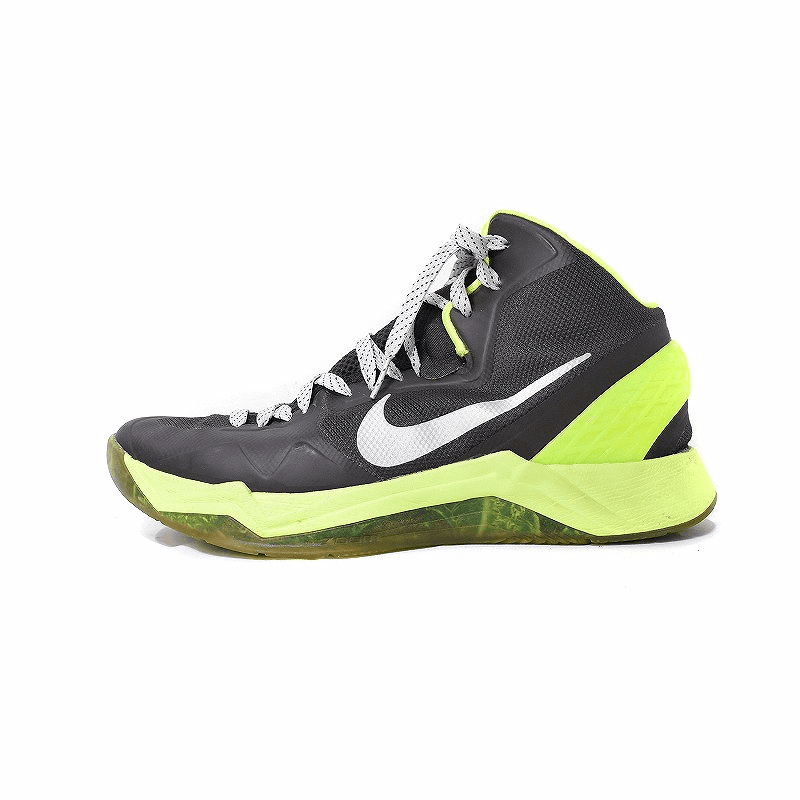 Nike ZOOM HYPERDISRUPTER Basketball Shoes Men Mid-Top Gray Green