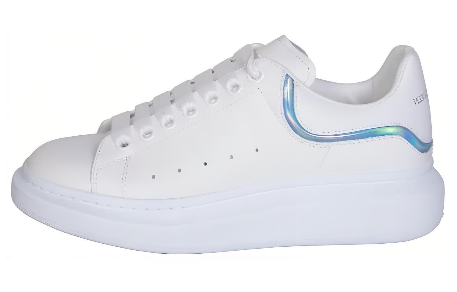 Alexander McQueen Oversized Sneakers 'White Iridescent'