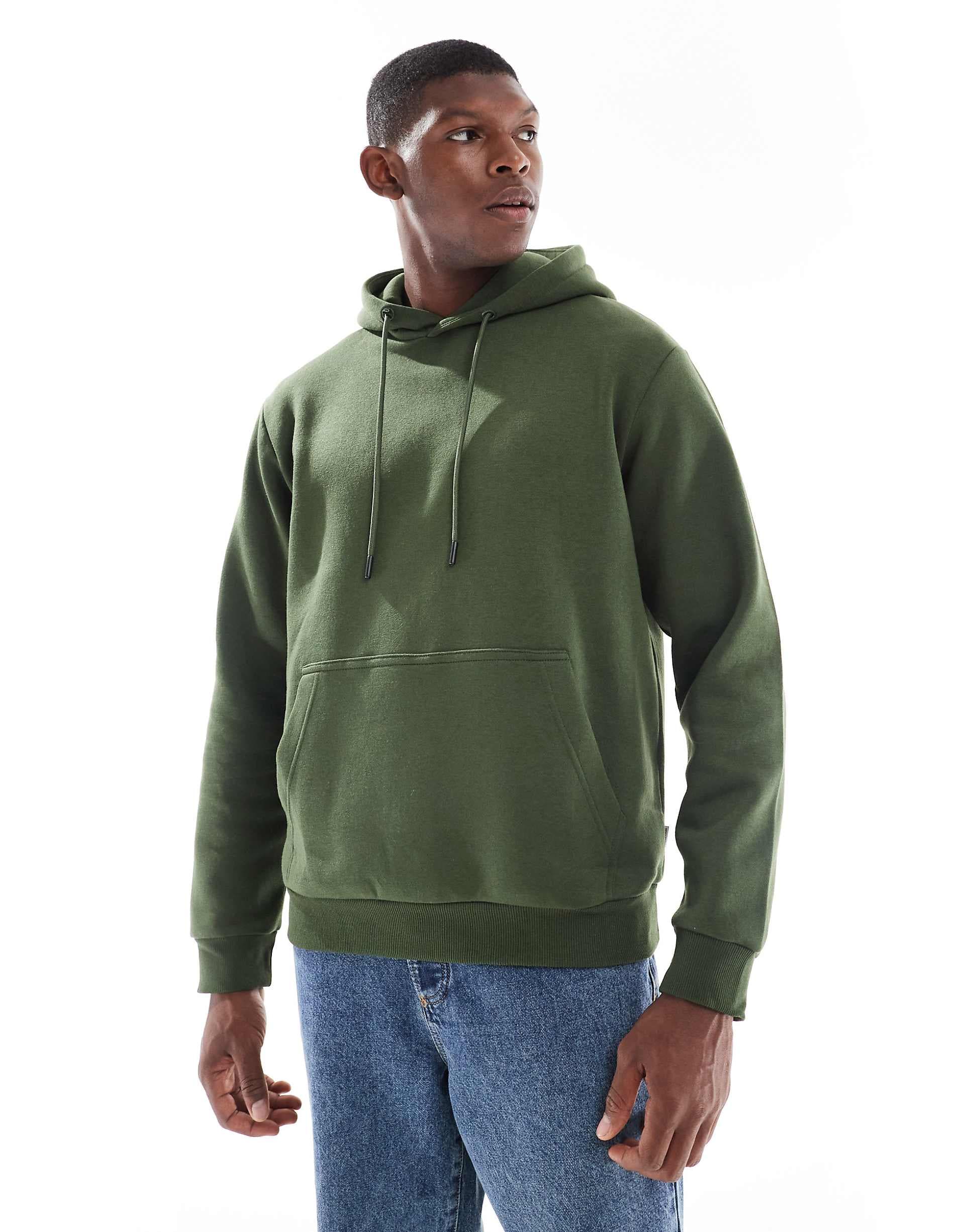 Jack & Jones oversized hoodie in green