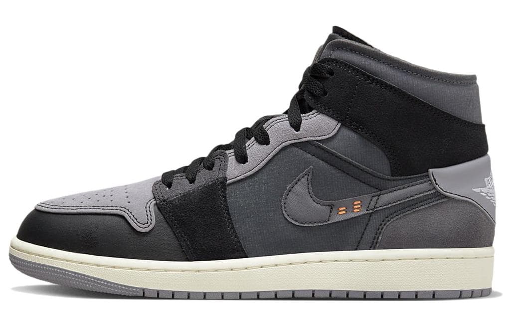 JORDAN 1 Mid Craft Inside Out Black